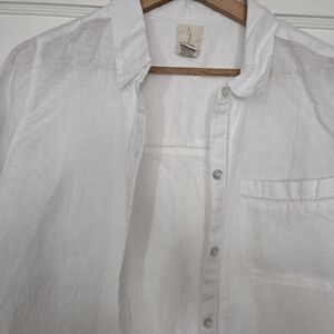 Joie White Button Down Shirt
